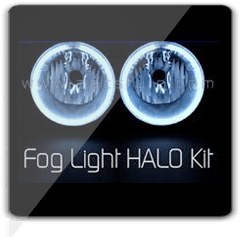 Chrysler 300c Oracle Halo Fog Light Rings Kit 2005-2013 - 2011 Ford F150 Halo Fog Light (390x360), Png Download