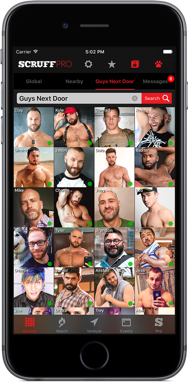 Notes From The Hook-up Apps - Scruff (857x1500), Png Download