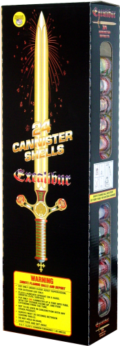 Excalibur-firework (226x650), Png Download