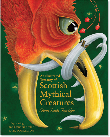 Illustrated Scottish Mythical Creatures - Illustrated Treasury Of Scottish Mythical Creatures (600x600), Png Download