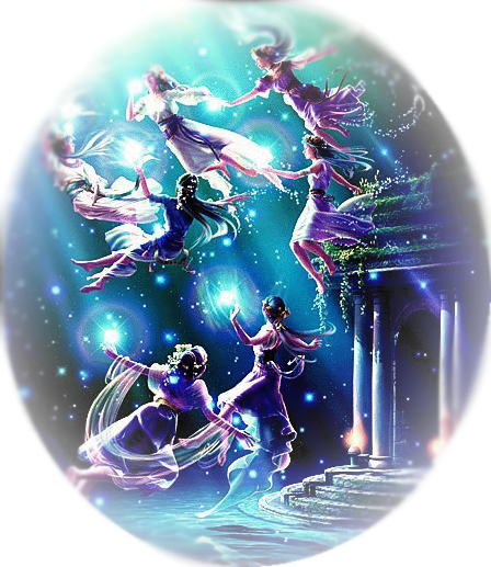 These Stars Have Been Recognized And Celebrated In - Seven Sisters Stars (448x517), Png Download
