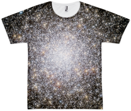 Star Cluster Short Sleeve T-shirt - Sedm Krátkých Přednášek Z Fyziky (480x480), Png Download