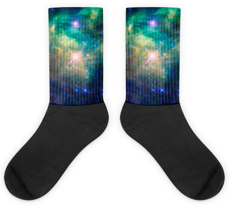 Hidden Star Cluster Socks - Lluvia De Estrellas 2011 (937x937), Png Download