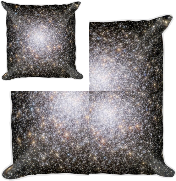 Star Cluster Pillow - Sedm Krátkých Přednášek Z Fyziky (584x597), Png Download