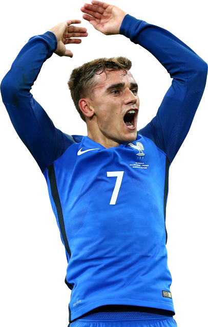 Antoine Griezmann France Png (406x640), Png Download