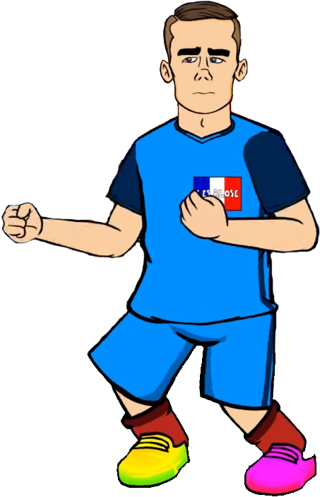 Griezmann France - Griezmann 442oons France (453x703), Png Download