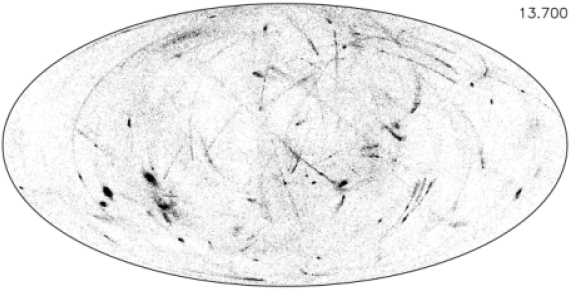The Stars Within 35 Kpc At The End Point For A Z=3 - Circle (572x362), Png Download