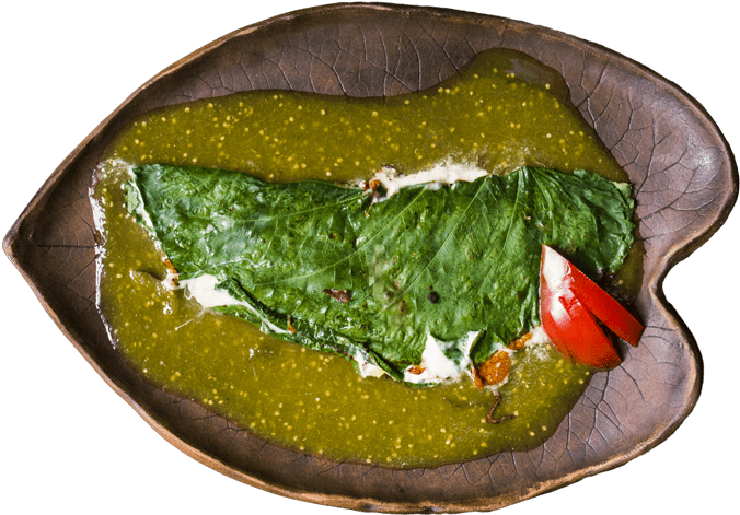 Hierva Santa Platillo Los Danzantes Oaxaca - Oaxaca (700x500), Png Download