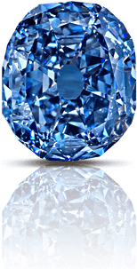 Blue Diamonds Png - Wittelsbach Diamond (470x530), Png Download