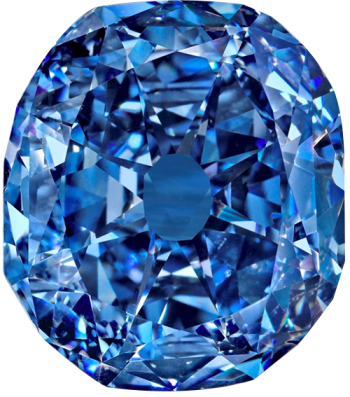 Diamondjools Education - Wittelsbach Graff Diamond Before And After (350x397), Png Download