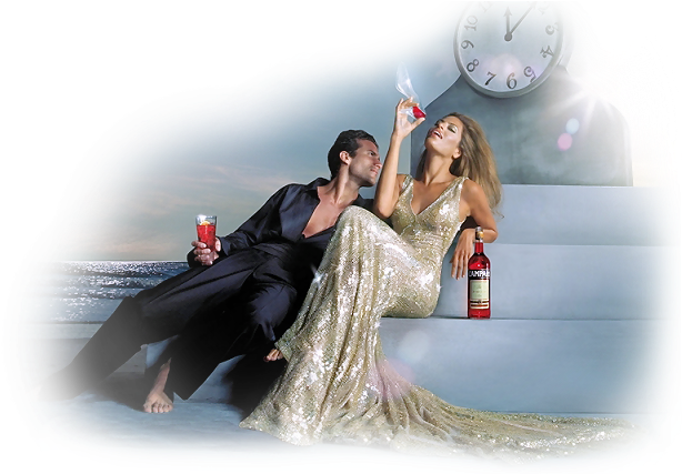 Parok85 Eva Mendes, Calendar Wallpaper, Hd Wallpaper, - Campari 2008 Februar (640x446), Png Download
