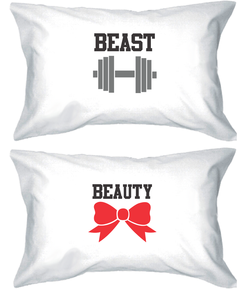 Beauty Beast Pillow Cases - Beauty And Beast 300-thread-count Standard Size 21 (1550x1000), Png Download
