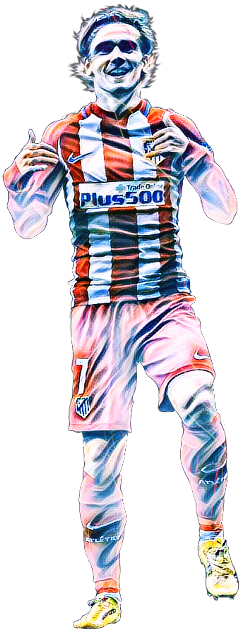 Freetoedit Griezmann Antoine - Antoine Griezmann (240x629), Png Download