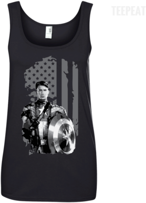 Customcat Apparel Ladies' 100% Ringspun Cotton Tank - Shirt (400x400), Png Download