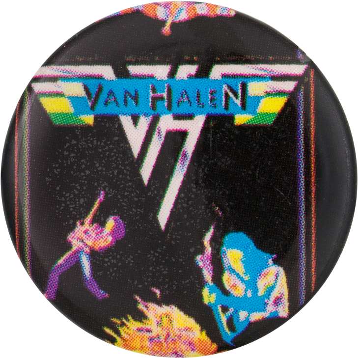 Van Halen Music Button Museum - Van Halen The Nightmare Before (1000x898), Png Download