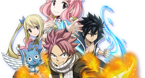 Fairy Tail Anime Gets Action Rpg App This Fall - Fairy Tail (600x315), Png Download