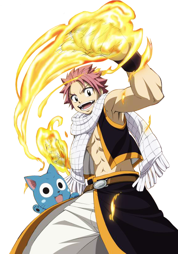 Renders Fairy Tail - Natsu Dragneel Iphone (576x810), Png Download