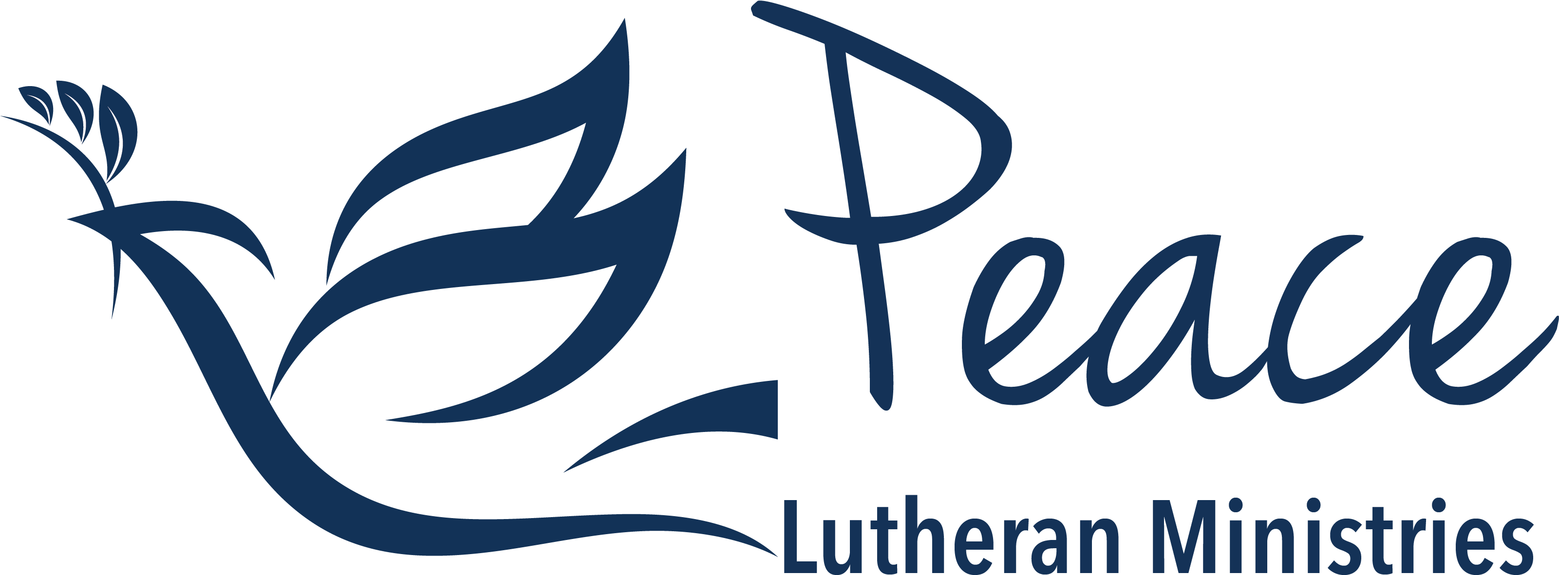 Peace Saginaw Peace Saginaw - Lutheran Symbols Of Peace (3200x1320), Png Download