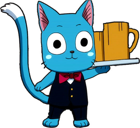 ♢ Render ~ Happy / Fairy Tail - Happy Fairy Tail (677x509), Png Download
