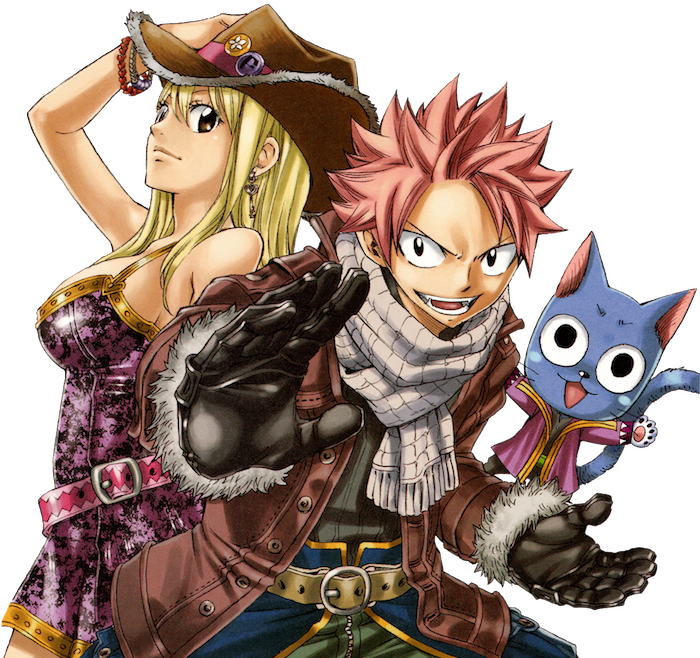 Fairy Tail Artbook Scans (699x674), Png Download