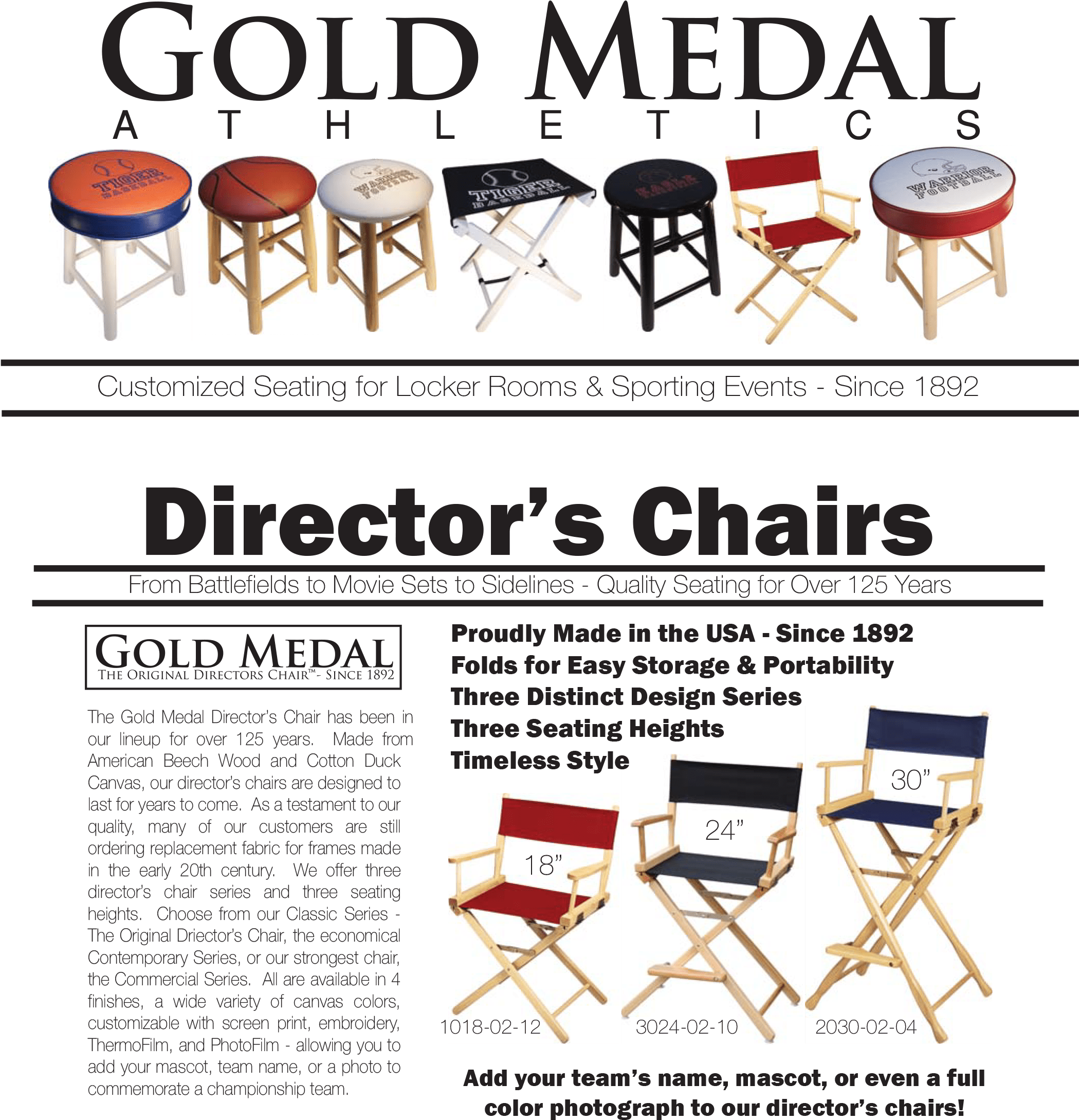 Athletics Catalog Front Page - Contemporary Seating 18" Chair Set Quantity(1) (2100x2550), Png Download