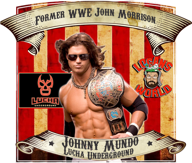 The Wwe's John Morrison - Lucha Underground Sr For Men And Women T-shirts (624x570), Png Download