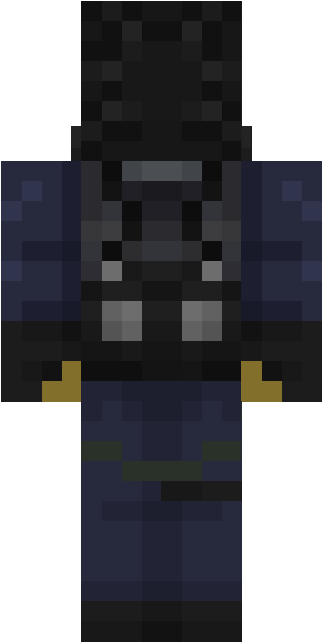 Rainbow Six Siege Skin • Utk - Minecraft Skin Nightingale (321x651), Png Download
