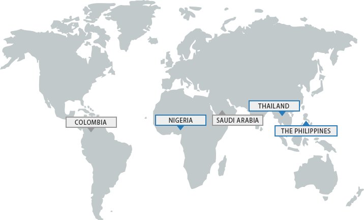 Click On The Map - World Map Profile (716x432), Png Download