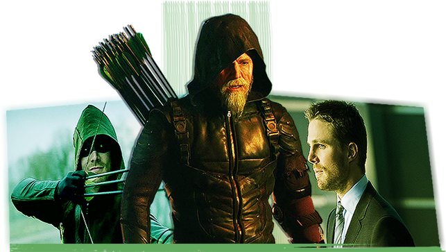 [oliver Queen/stephen Amell] - Queen Family Robert The Arrow (643x363), Png Download