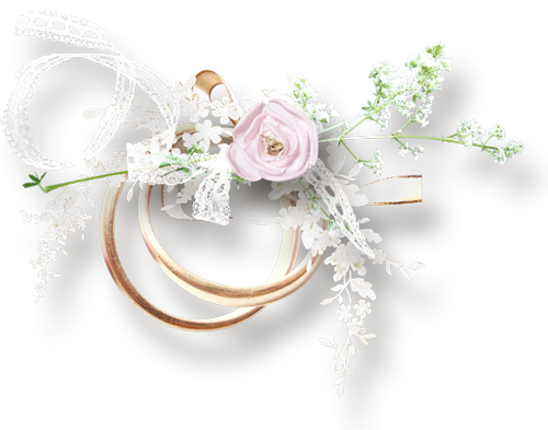 Wedding Elements - Wedding Flowers Transparent Background (500x393), Png Download