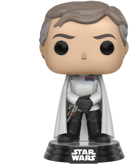 Star Wars Bobble Head - Pop Star Wars Rogue One Director Orson Krennic (541x541), Png Download