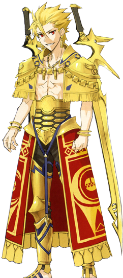View Samegoogleiqdbsaucenao Proto Gilgamesh , - Fate Prototype Gilgamesh Rider (250x547), Png Download