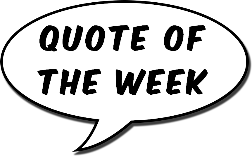 Quote Of The Week Clipart (883x552), Png Download