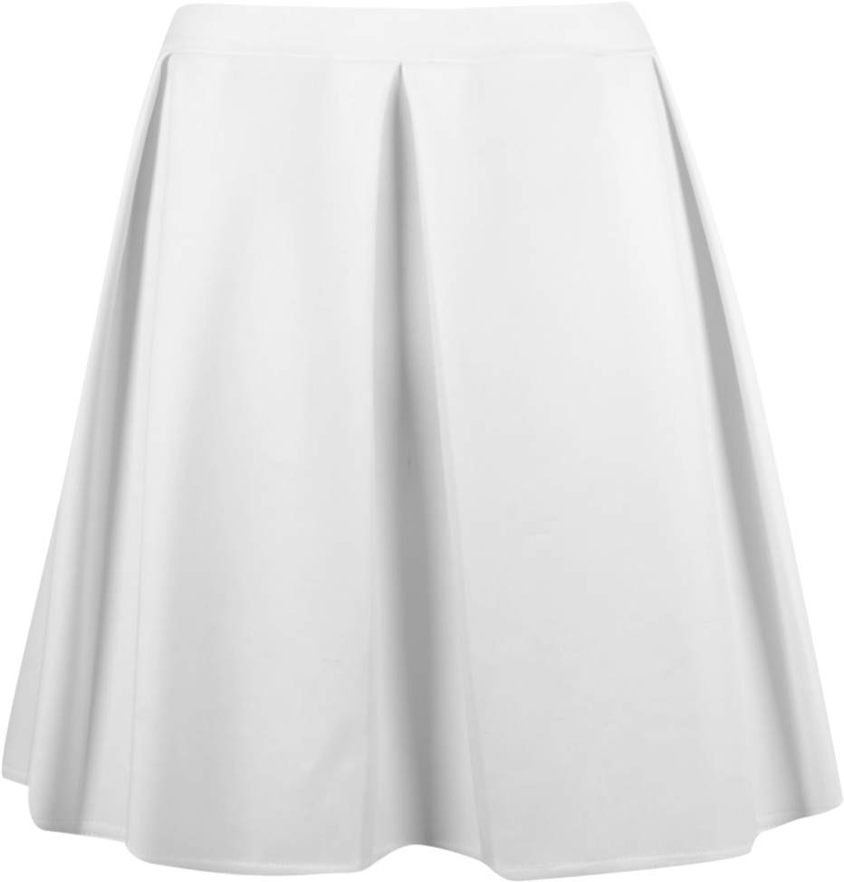 Vila Skirts Visimmi Skirt Snow White 34 Women > (1000x1500), Png Download