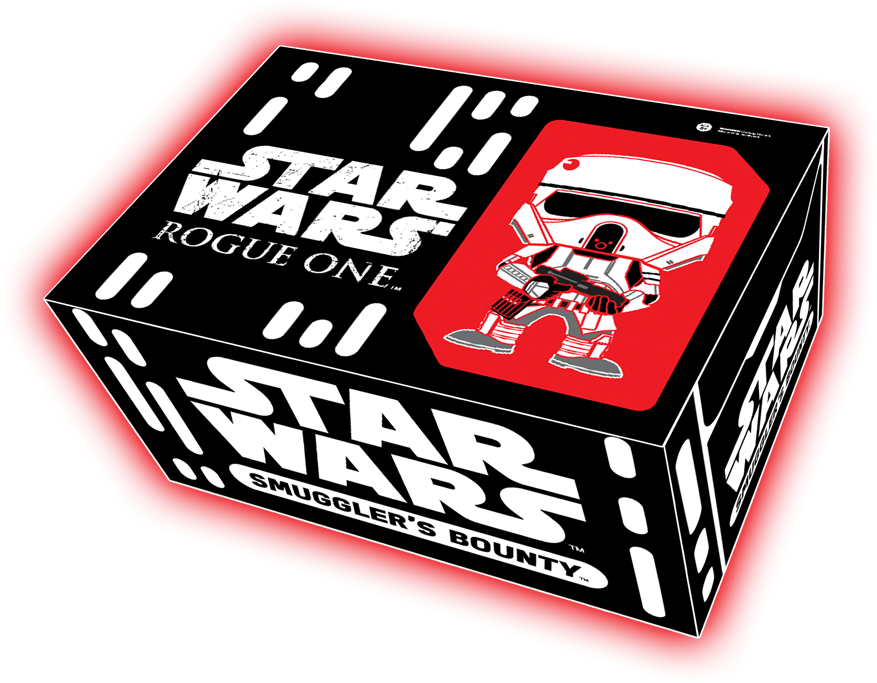 Funko Star Wars Smuggler's Bounty Rogue One Unboxing - Star Wars Bounty Box - Rebels Box (box 9) (877x683), Png Download
