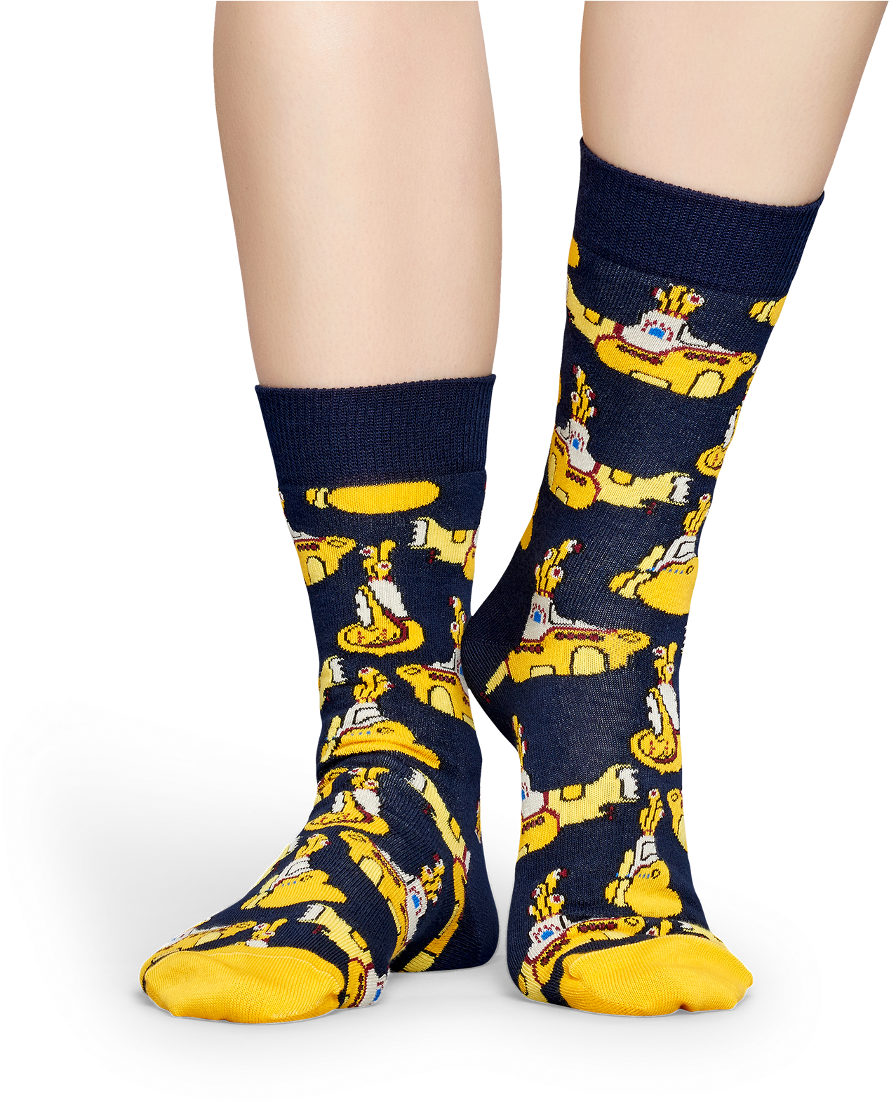 Socks Yellow Submarine (1460x1600), Png Download