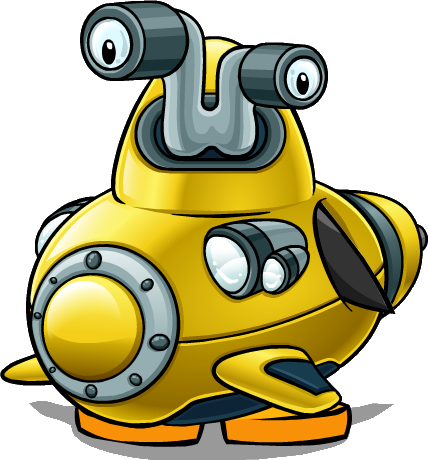 Submarine Suit Pc - Club Penguin White Penguin (428x460), Png Download