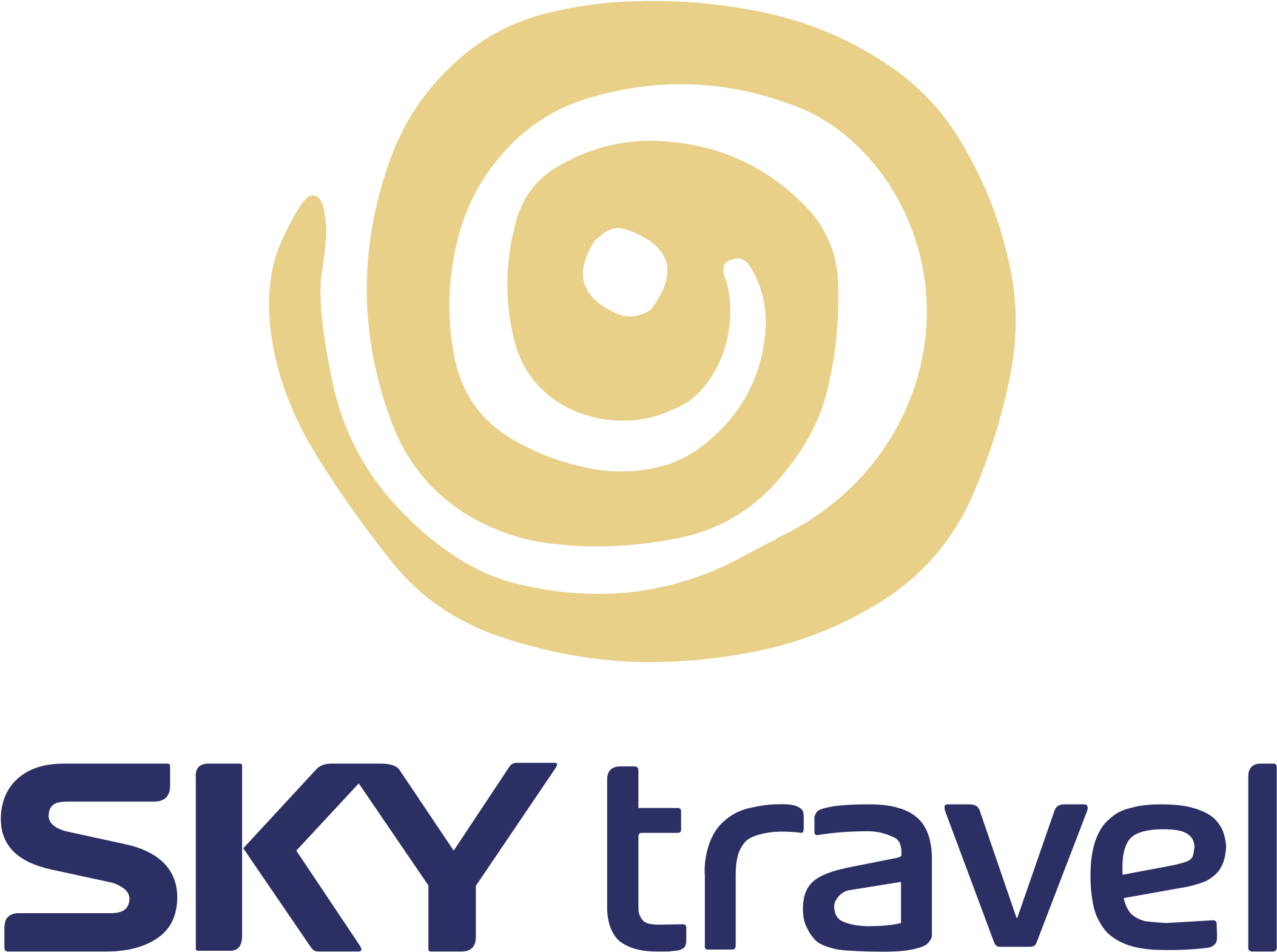 Sky Travel Logo Png Transparent - Sky Travel Logo (2400x2400), Png Download