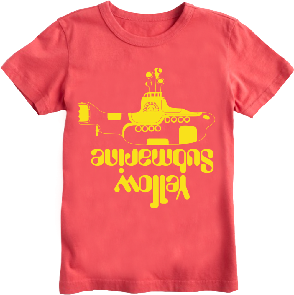 Double Tap To Zoom - Yellow Submarine Midi By The Beatles (1024x1024), Png Download