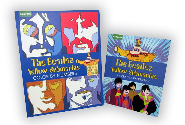 Purchase The Entire Colouring Book Here - Beatles Yellow Submarine Color (700x420), Png Download