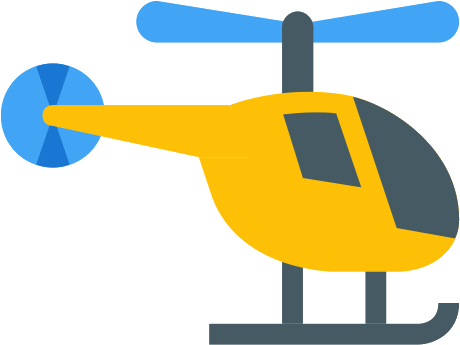 Helicopter Png (500x500), Png Download