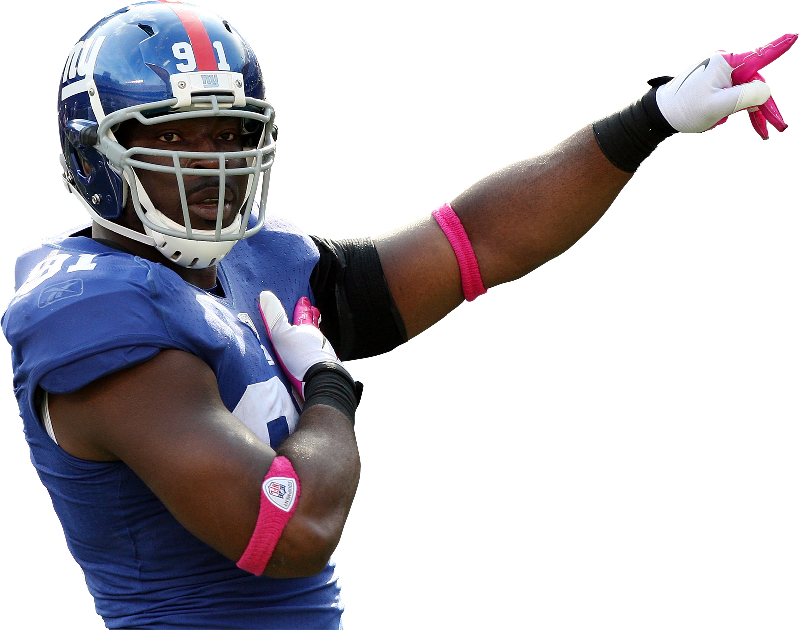 At Practice This Week, Tuck Told George Willis Of The - Justin Tuck (1597x1258), Png Download