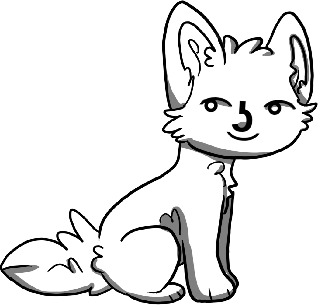 Line Art (1046x1002), Png Download