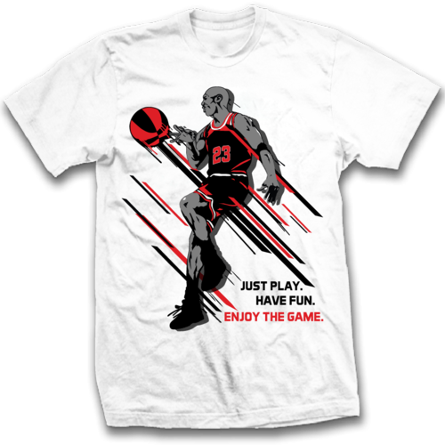 Michael Jordan T Shirts - Png Michael Jordan Shirt (500x500), Png Download