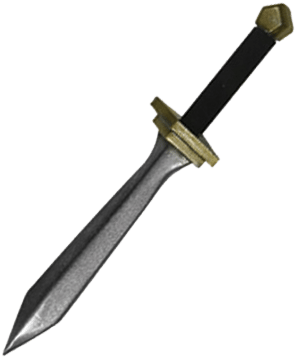 Larp Legion Dagger - The Lord Of The Rings (373x373), Png Download