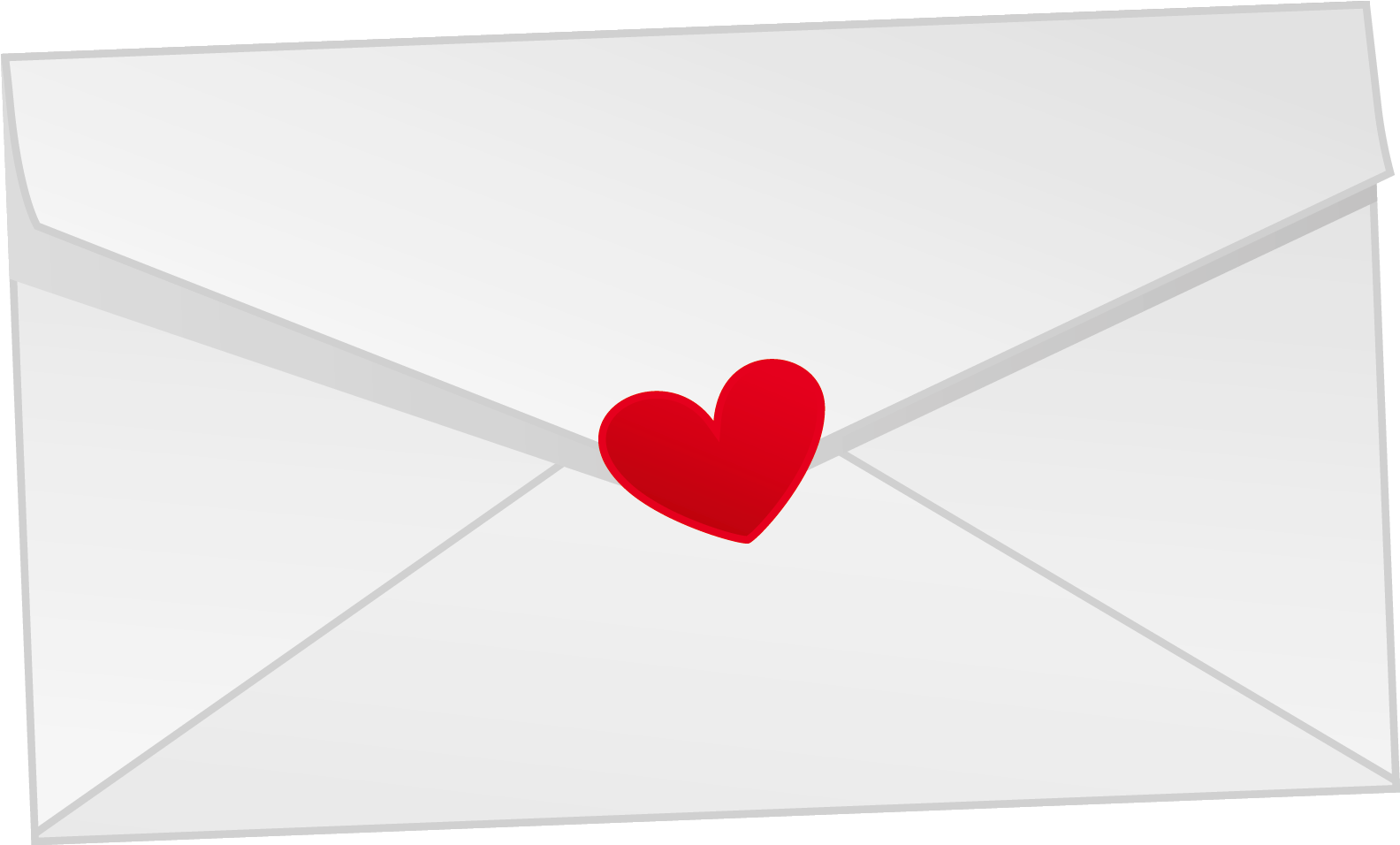 Valentine Letter Png Clipart Gallery Yopriceville High - Heart (1659x1001), Png Download
