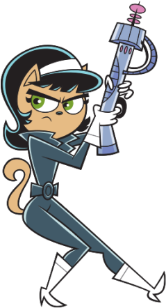 Kitty Katswell Tuff Puppy - Tuff Puppy Kitty Katswell (480x445), Png Download