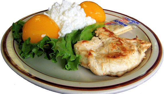 Diet Cold Plate Special - Food (574x341), Png Download