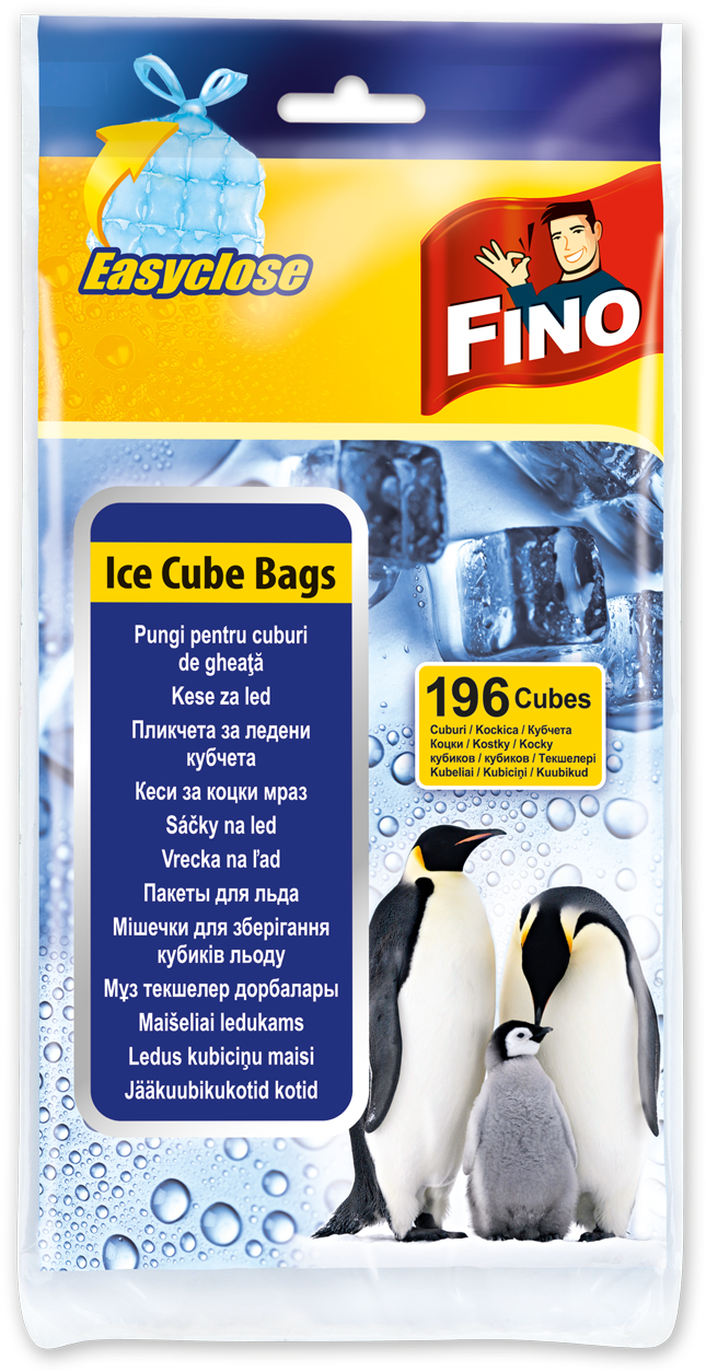 98100 Fino Sce Ice Bags Tied - Jan Niezbendny (836x1472), Png Download