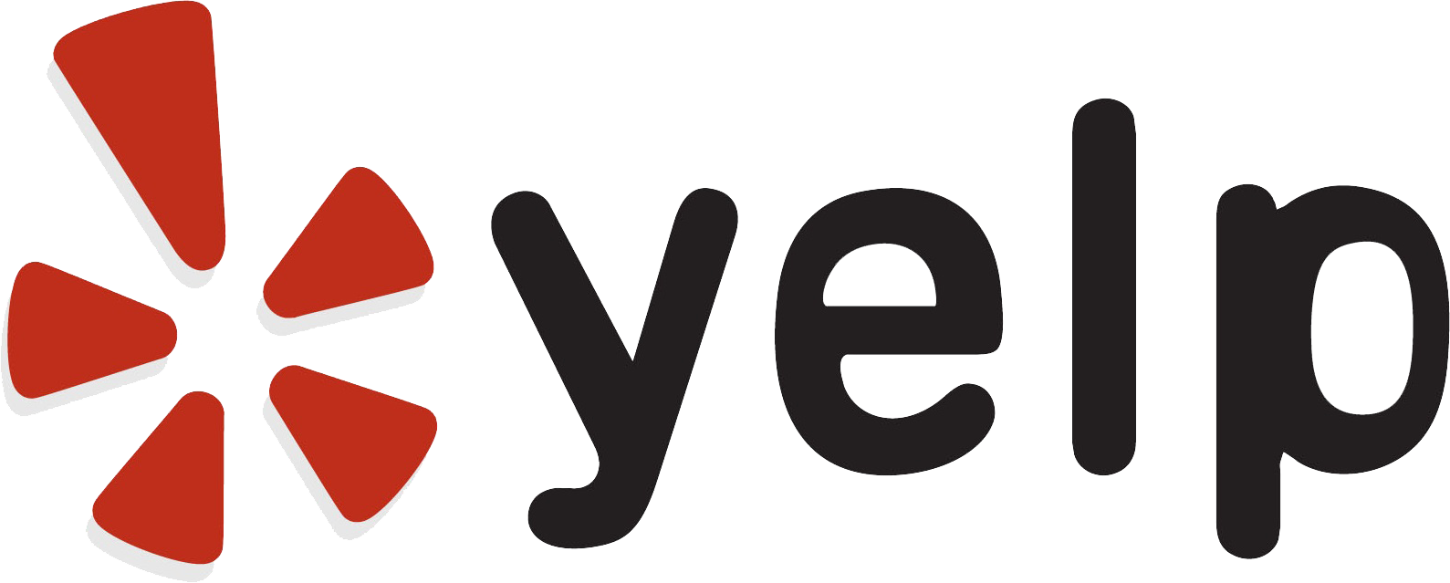 Yelp Logo Hi Res (1589x639), Png Download